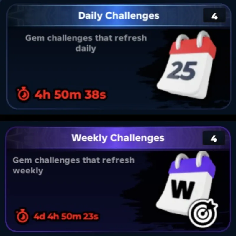 Daily/Weekly Quests